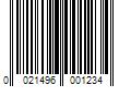 Barcode Image for UPC code 0021496001234