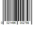 Barcode Image for UPC code 0021496002798