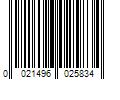 Barcode Image for UPC code 0021496025834