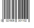 Barcode Image for UPC code 0021505301102