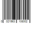 Barcode Image for UPC code 0021563108002