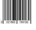 Barcode Image for UPC code 0021563194180