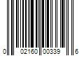 Barcode Image for UPC code 002160003396