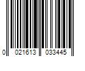 Barcode Image for UPC code 0021613033445