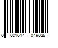 Barcode Image for UPC code 0021614049025