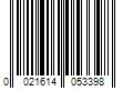 Barcode Image for UPC code 0021614053398