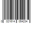 Barcode Image for UPC code 0021614054234