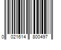 Barcode Image for UPC code 0021614800497