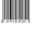 Barcode Image for UPC code 0021614801821