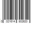 Barcode Image for UPC code 0021614802620