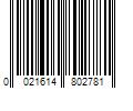 Barcode Image for UPC code 0021614802781