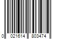 Barcode Image for UPC code 0021614803474