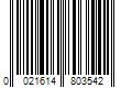 Barcode Image for UPC code 0021614803542