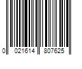 Barcode Image for UPC code 0021614807625