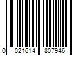 Barcode Image for UPC code 0021614807946