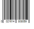 Barcode Image for UPC code 0021614808059