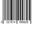 Barcode Image for UPC code 0021614999825