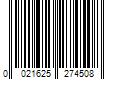 Barcode Image for UPC code 0021625274508