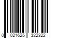 Barcode Image for UPC code 0021625322322