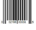 Barcode Image for UPC code 002166000085