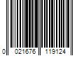 Barcode Image for UPC code 0021676119124