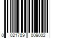 Barcode Image for UPC code 0021709009002