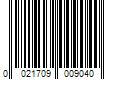 Barcode Image for UPC code 0021709009040