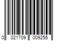 Barcode Image for UPC code 0021709009255