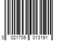 Barcode Image for UPC code 0021709013191