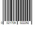 Barcode Image for UPC code 0021709022292