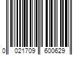 Barcode Image for UPC code 0021709600629