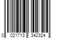 Barcode Image for UPC code 0021713342324