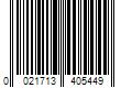 Barcode Image for UPC code 0021713405449