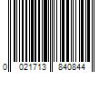 Barcode Image for UPC code 0021713840844