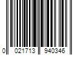 Barcode Image for UPC code 0021713940346