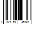 Barcode Image for UPC code 0021713941343