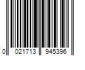 Barcode Image for UPC code 0021713945396