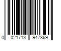 Barcode Image for UPC code 0021713947369