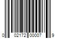 Barcode Image for UPC code 002172000079