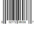 Barcode Image for UPC code 002172060387