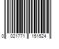 Barcode Image for UPC code 0021771151524