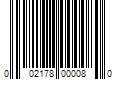 Barcode Image for UPC code 002178000080