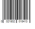 Barcode Image for UPC code 0021802018413