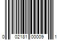 Barcode Image for UPC code 002181000091