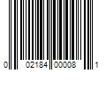 Barcode Image for UPC code 002184000081