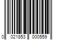 Barcode Image for UPC code 0021853000559