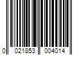 Barcode Image for UPC code 0021853004014