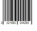 Barcode Image for UPC code 0021853004250