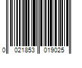 Barcode Image for UPC code 0021853019025