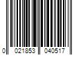 Barcode Image for UPC code 0021853040517